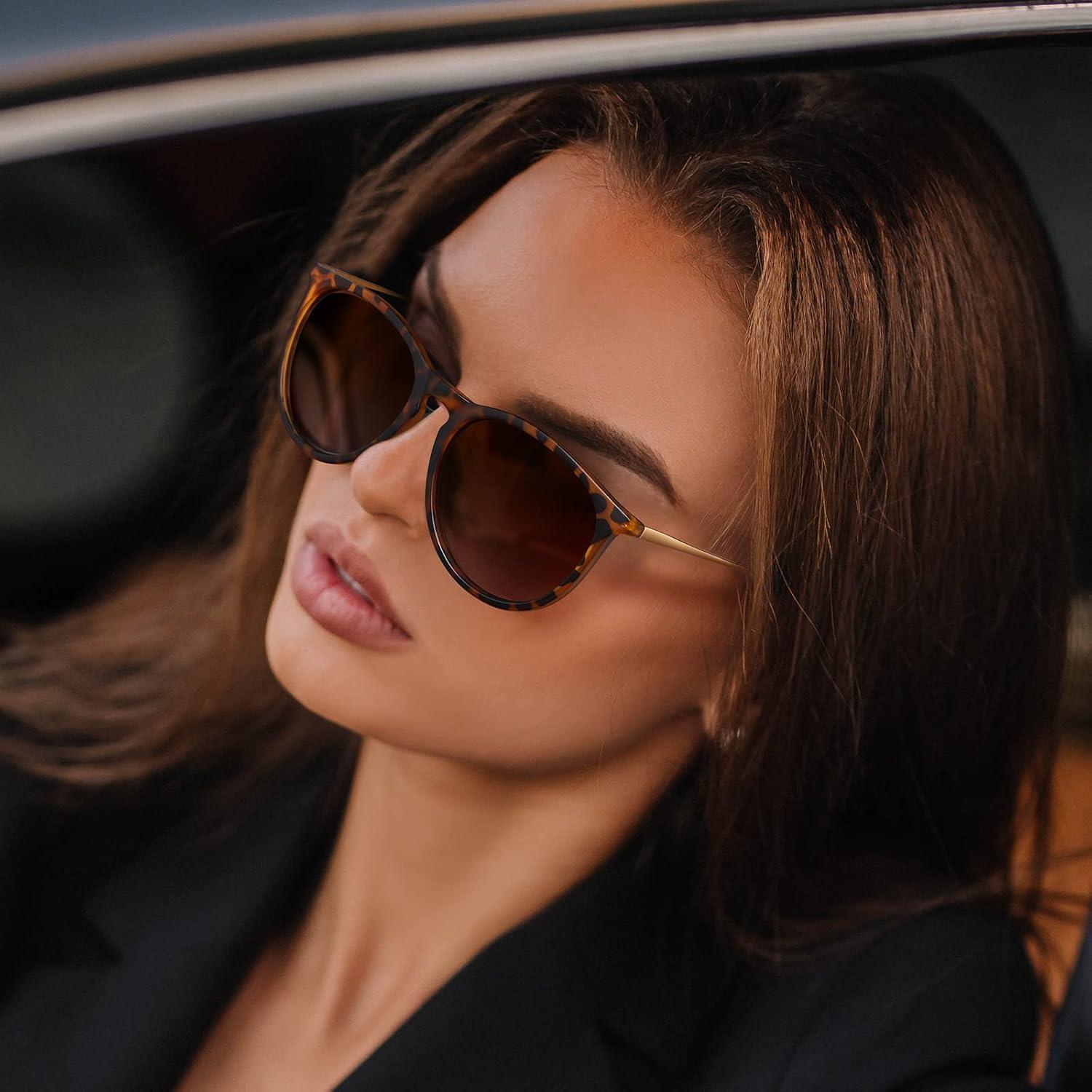 Polarisierte Retro-Sonnenbrille UV400 Schutz Vintage