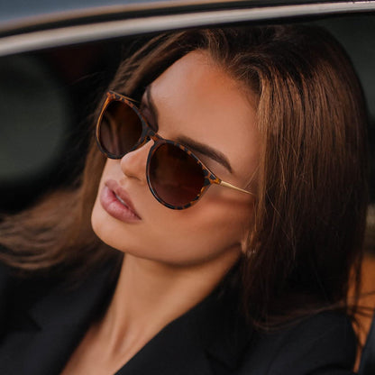 Polarisierte Retro-Sonnenbrille UV400 Schutz Vintage