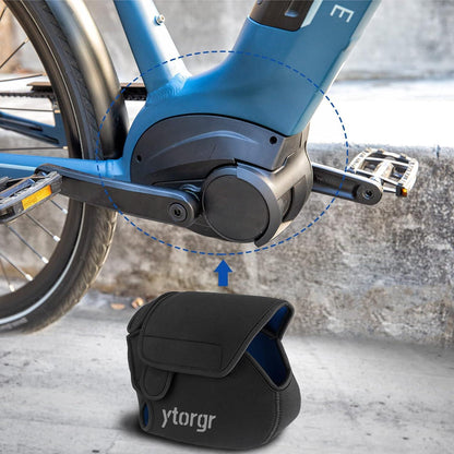 Ebike Mittelmotor Schutzhülle 2er Set Neopren Regenschutz