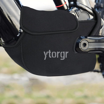 2 Stück Neopren Ebike Mittelmotorabdeckung Schutz Regenschutz