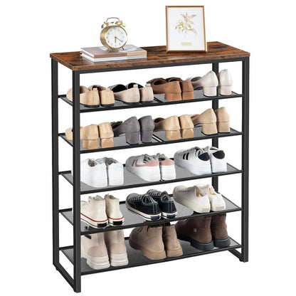 6-stufiges Schuhregal – Schuhablage für 18-24 Paar Schuhe