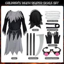 Sensenmann Kostüm Kinder Jungen Halloween Cosplay 9-11 Jahre