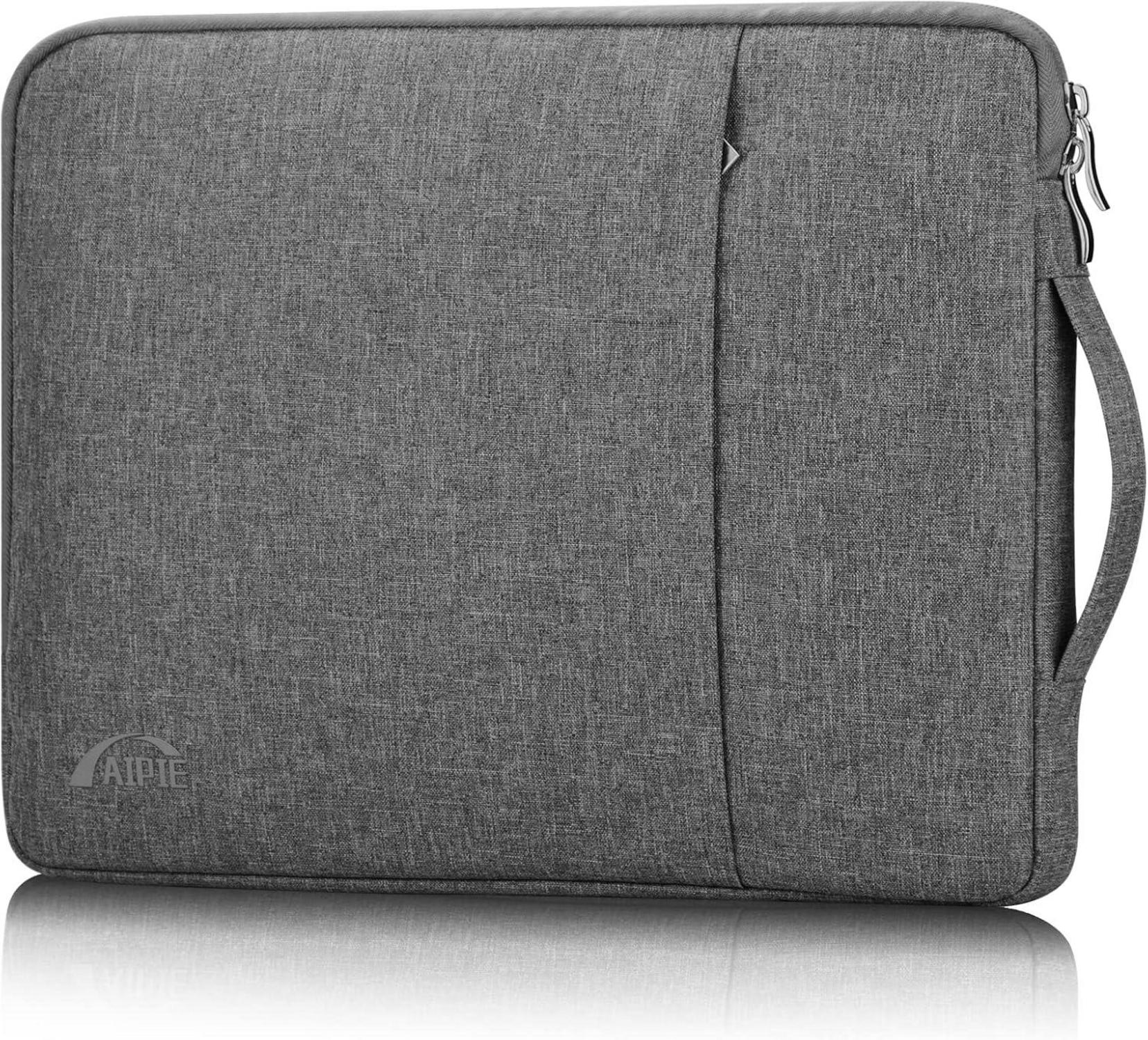 Laptoptasche Schutzhülle 13,3 14,2 Zoll Notebooktasche Dunkelgrau