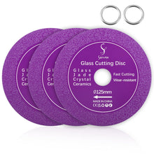 Diamantscheibe 125mm für Winkelschleifer 3er Set