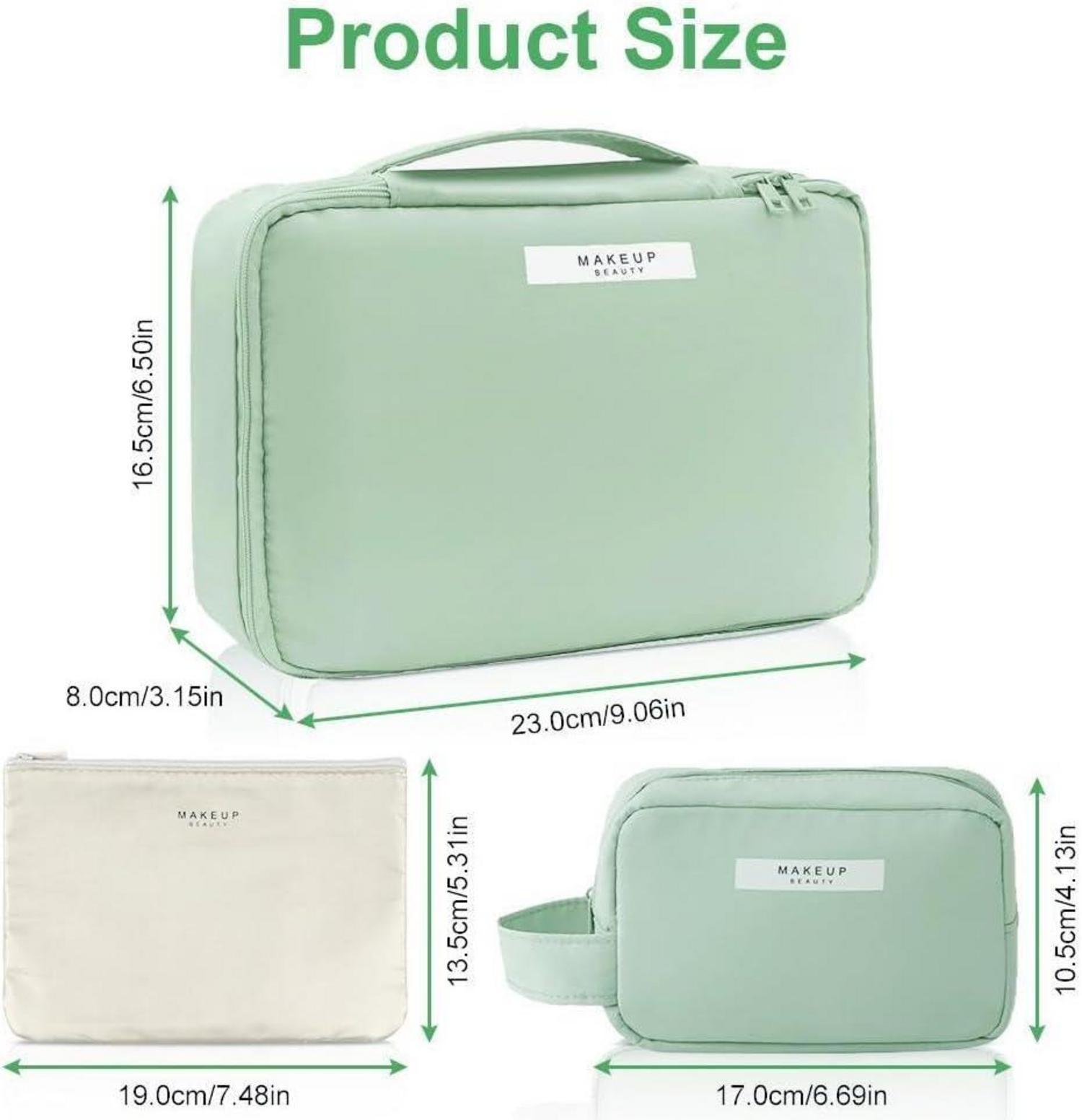 Aucuu Kosmetiktasche wasserdicht Make-up Reise Organizer