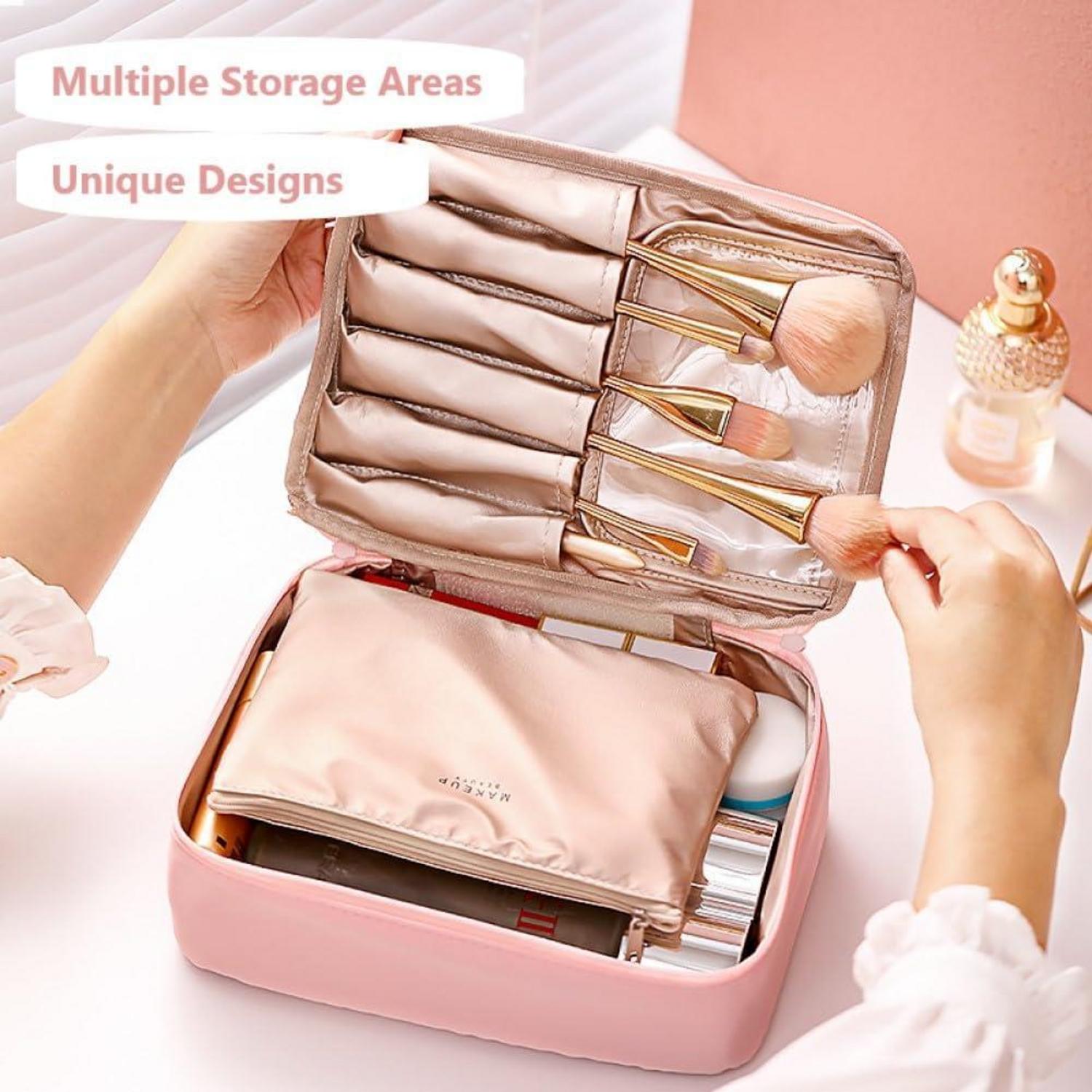 Kosmetiktasche Set, wasserdicht, Make-up Organizer, 2-teilig