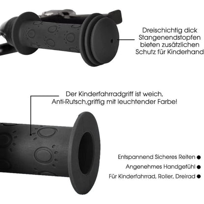 Fahrradgriffe Kinder 22mm – Sicherer Prallschutz & Komfort