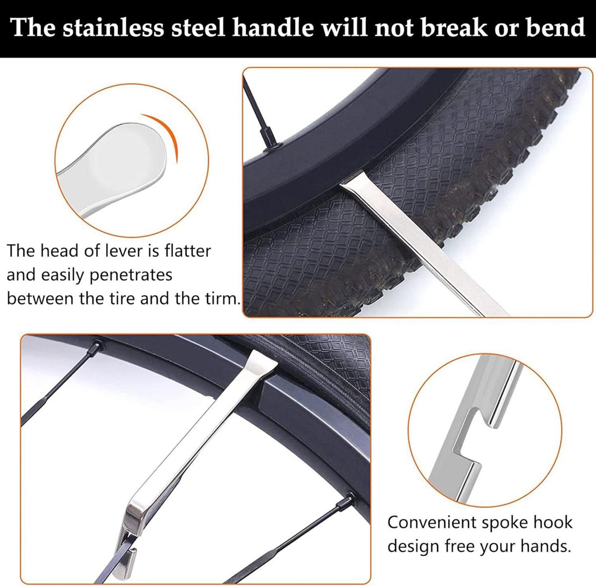 Fahrrad Reifenflickzeug Reparaturset Patch Kit für Radfahrer