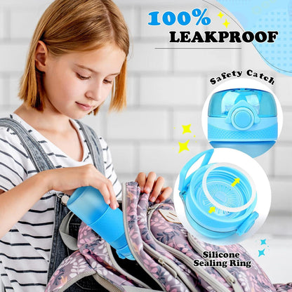 Trinkflasche Kinder 500ml BPA frei Auslaufsicher mit Fruchteinsatz