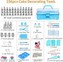 236-teiliges Kuchendekorations-Werkzeug-Set mit