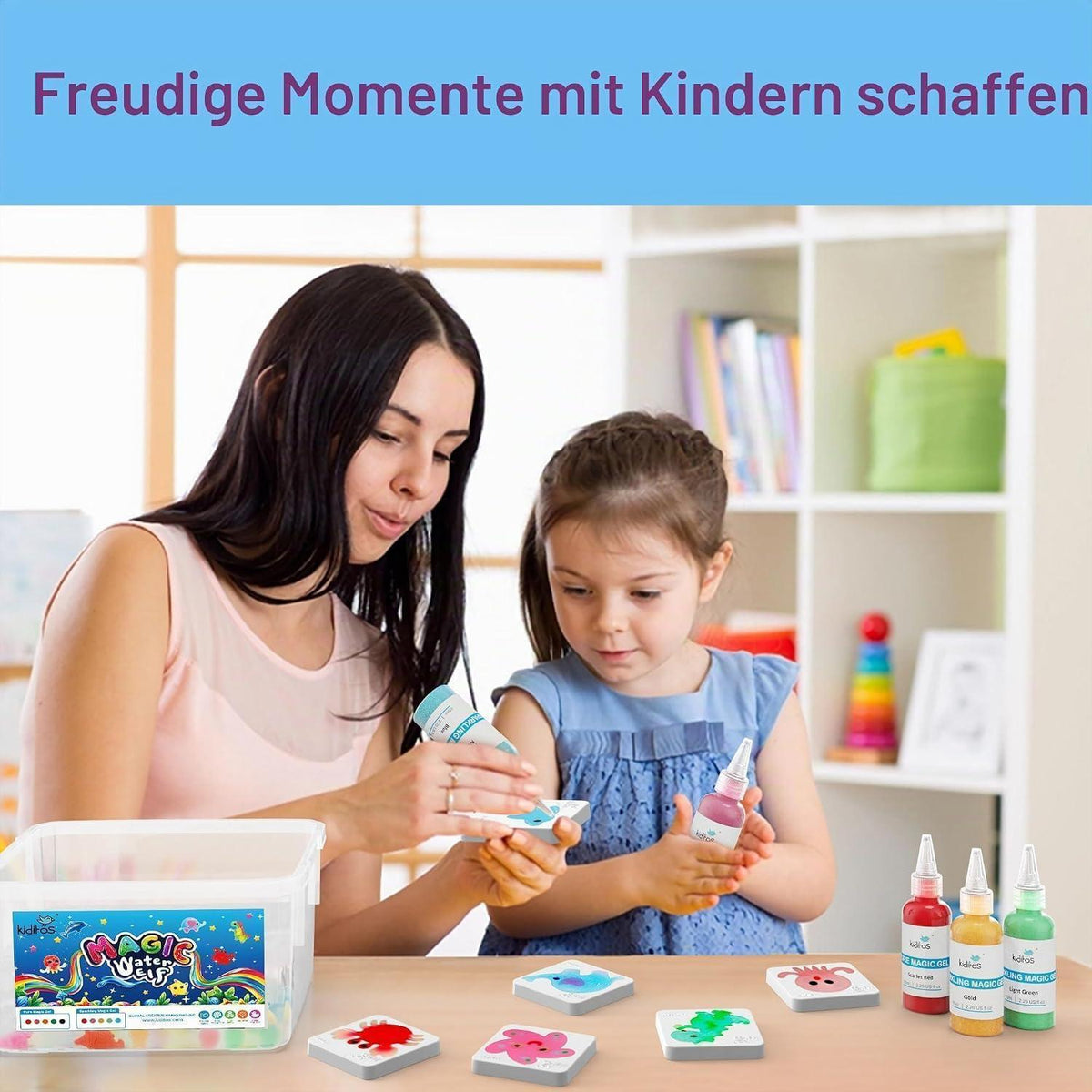 Magisches Wasserelfen Bastelset – DIY Aqua Gel Spielzeug für Kinder