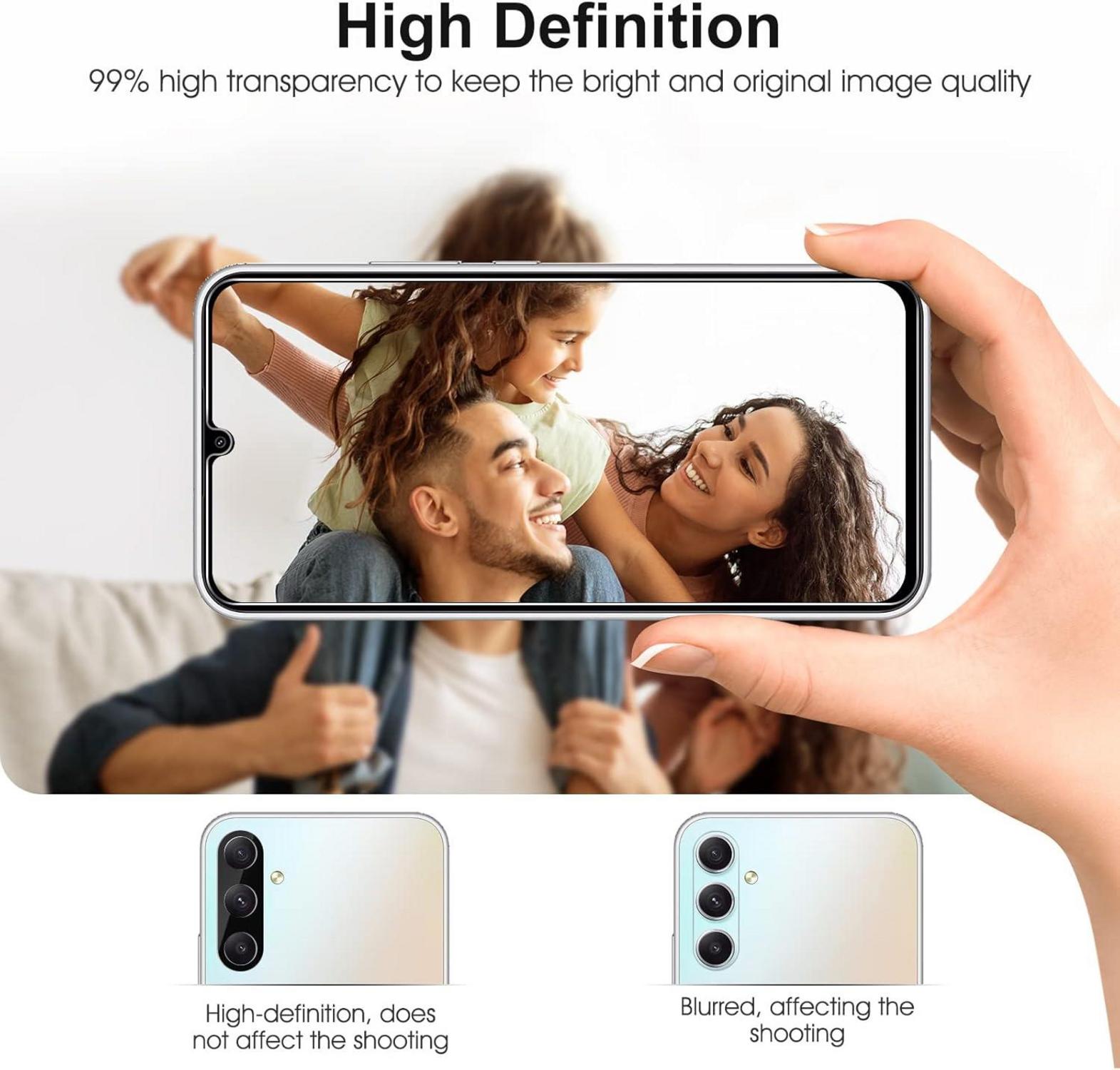 Panzer Schutz Glas Samsung Galaxy A34 5G 9H Displayschutzfolie