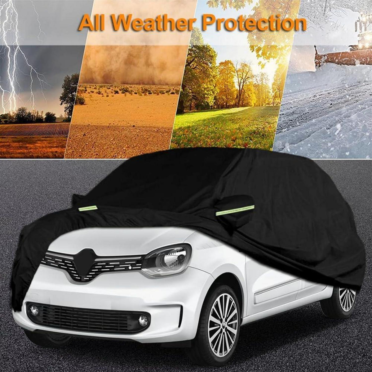 Wasserdichte Autoabdeckung für Renault Twingo 1993-2024