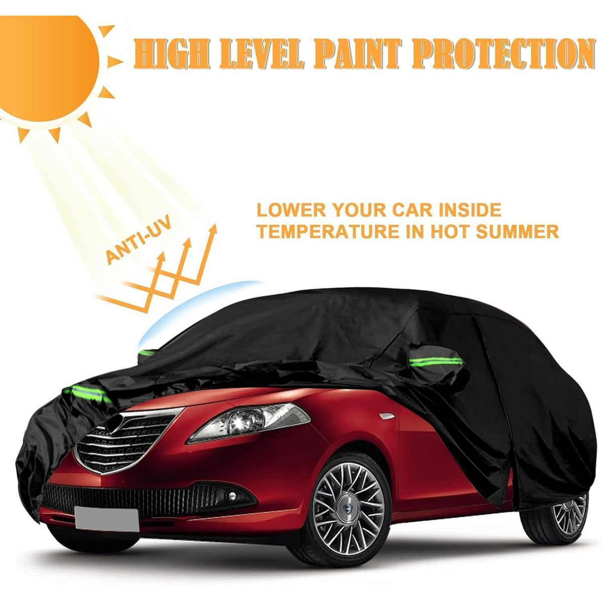 Wasserdichte Autoabdeckung Lancia Ypsilon 843/846 2003-2024