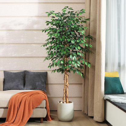 Kunstpflanze Ficusbaum 180 cm - Große Künstliche Pflanzen