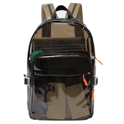 Transparenter Rucksack Schwarz Wasserdicht – Stadionzugelassen