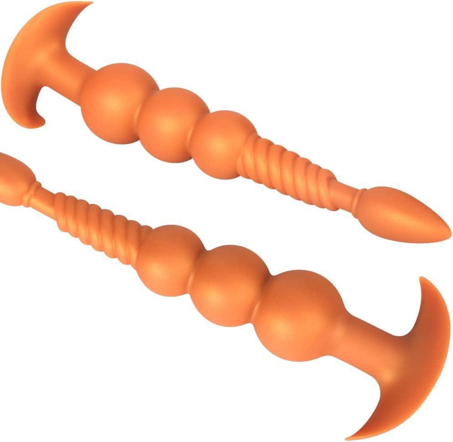Anal Butt Plug abnehmbarer Fuchsschwanz Flüssiges Silikon BDSM Erotik