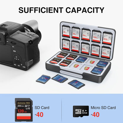 Speicherkarten Etui für SD und Micro SD Karten, 80