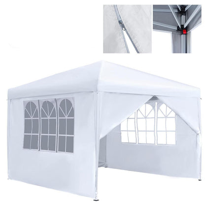 3x3m Pavillon wasserdicht mit Seitenteilen – Gartenzelt für Feste