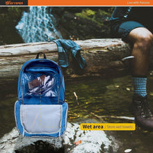 Faltbarer Wanderrucksack 30L mit Nassfach - Wasserfest & Ultraleicht
