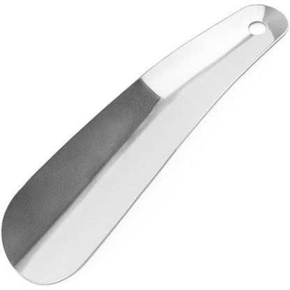 Edelstahl Schuhlöffel mit Aufhängeloch 16cm stabil