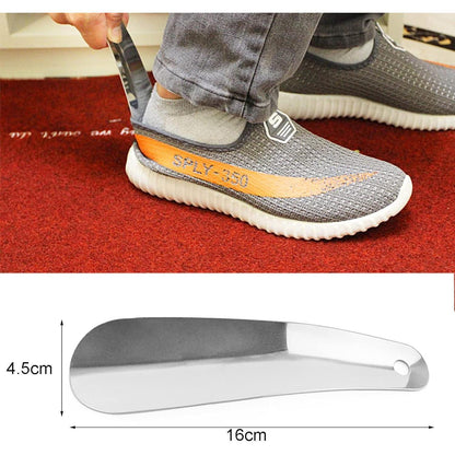 Edelstahl Schuhlöffel mit Aufhängeloch 16cm stabil