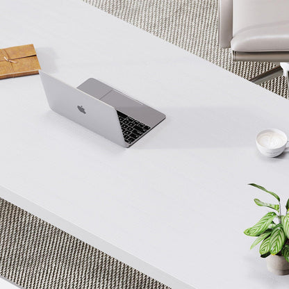 LVB Computertisch Studiertisch Industrie Design 140 x 60 cm Weiss