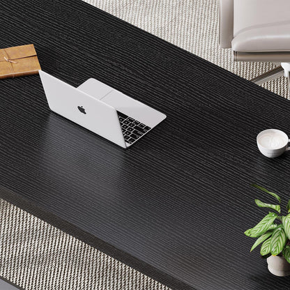 LVB Computertisch Industrie Design Schreibtisch 140x60x75.5 cm Schwarz