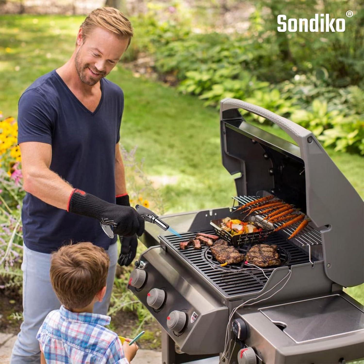 Mini-Bunsenbrenner Nachfüllbar Kontinuierliche Flammensperre Kochen