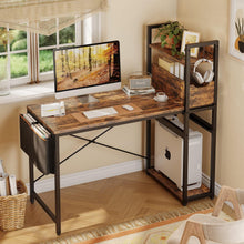 Schreibtisch mit Regal 120x50 cm Computertisch
