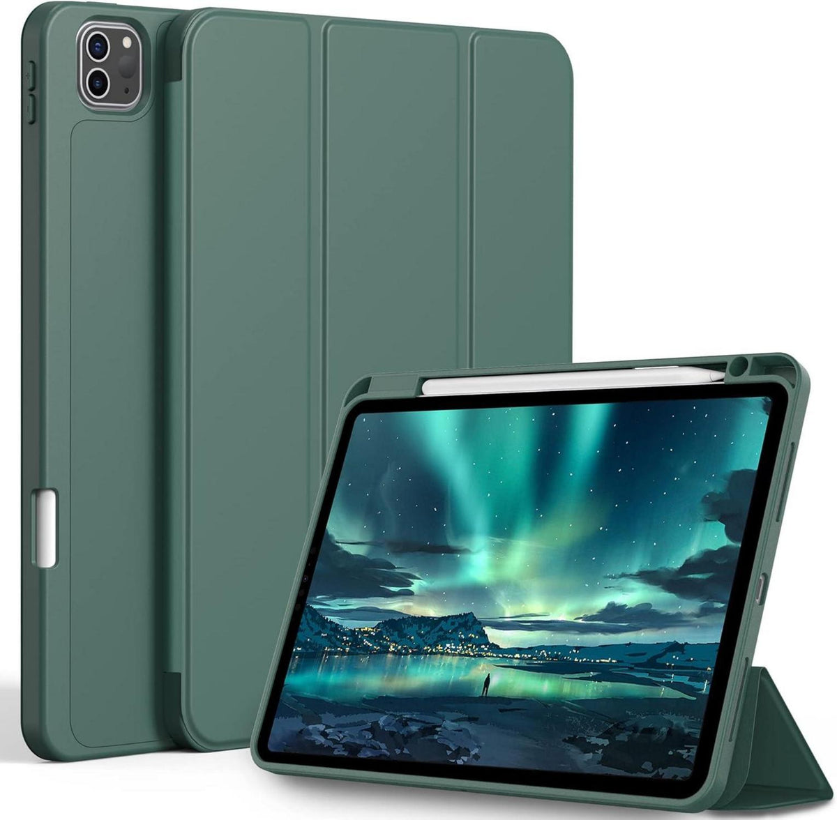 Hülle für iPad Pro 11 Zoll mit Stifthalter & Auto Sleep/Wake