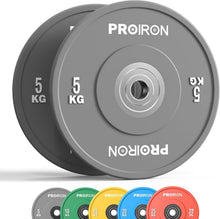 PROIRON Olympic Bumper Plates 50mm Hartgummi 5-25kg 2x5KG