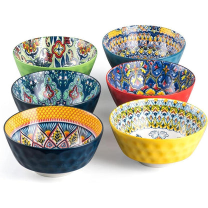Bohemian Dessertschalen 750ml, 6er Set, Keramik