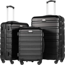 Premium Hartschalenkoffer Set 3-teilig mit TSA-Schloss und 4 Rollen