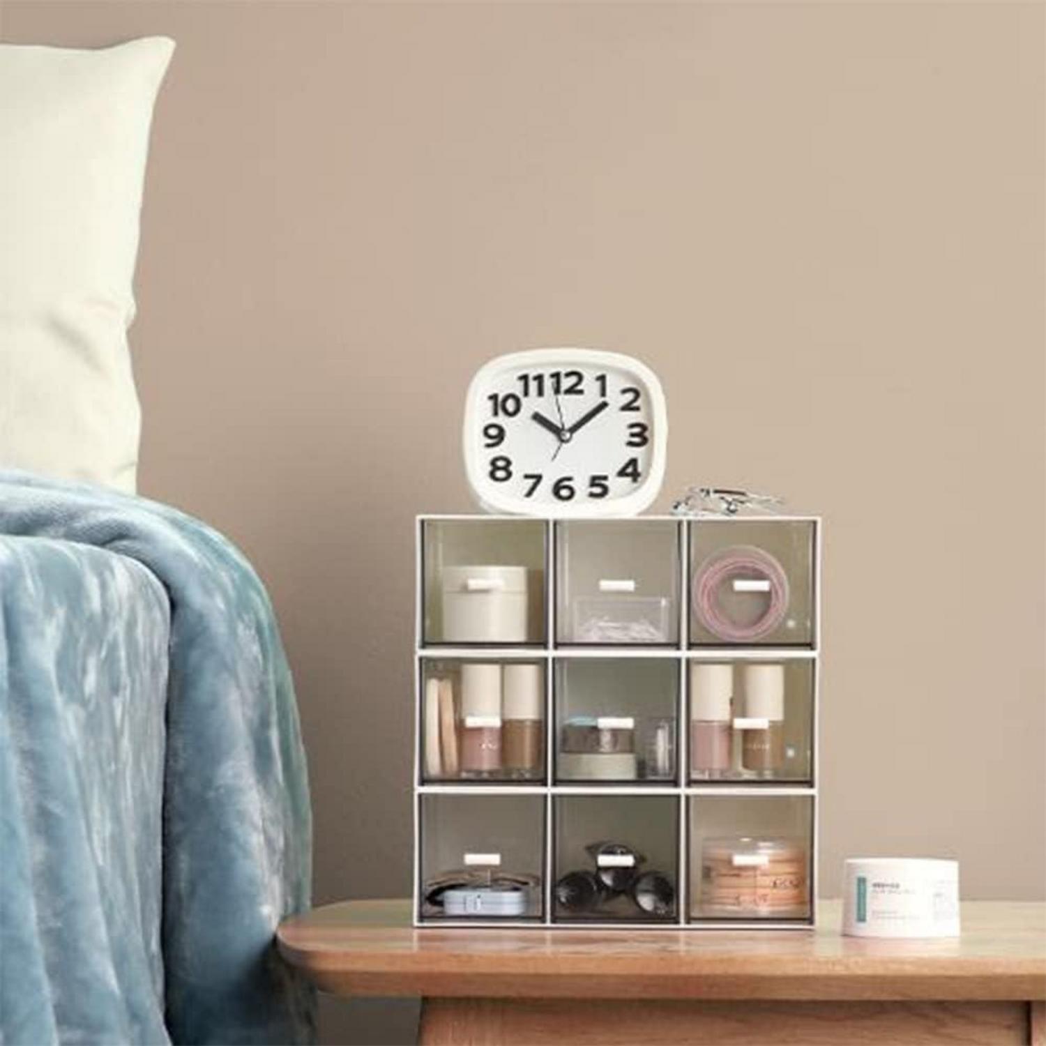 Teebox 3 Schubladen Teebeutel Kaffee Zucker Aufbewahrungsbox