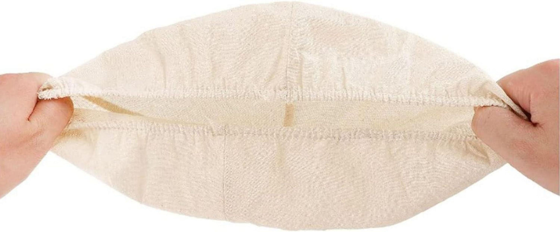 2er Set Leinentuch Brot Backen Gärkorb Bäckerleinen 25cm