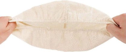 2er Set Leinentuch Brot Backen Gärkorb Bäckerleinen 25cm