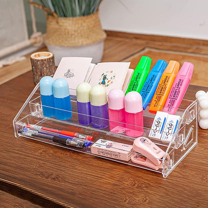 Nagellack Aufbewahrung 3 Schichten Acryl Display ätherische Öle Halter