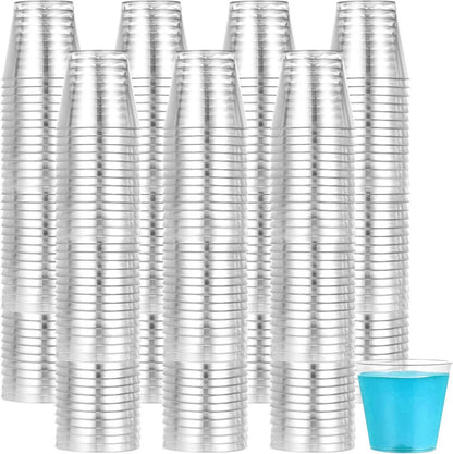 200er Set 30ml Plastik Shotgläser BPA-frei Transparent