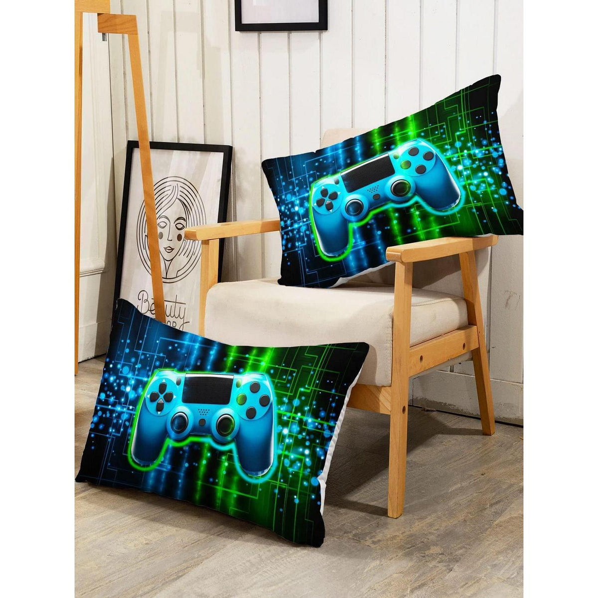3D Game Bettbezug Set für Jungen – Gamer Design 200x200cm