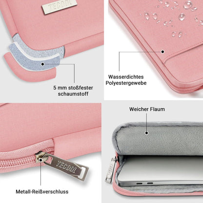 TECOOL 16 Zoll Laptoptasche MacBook Pro 16 M3/M2/M1 2023-2019 A2991 A2141