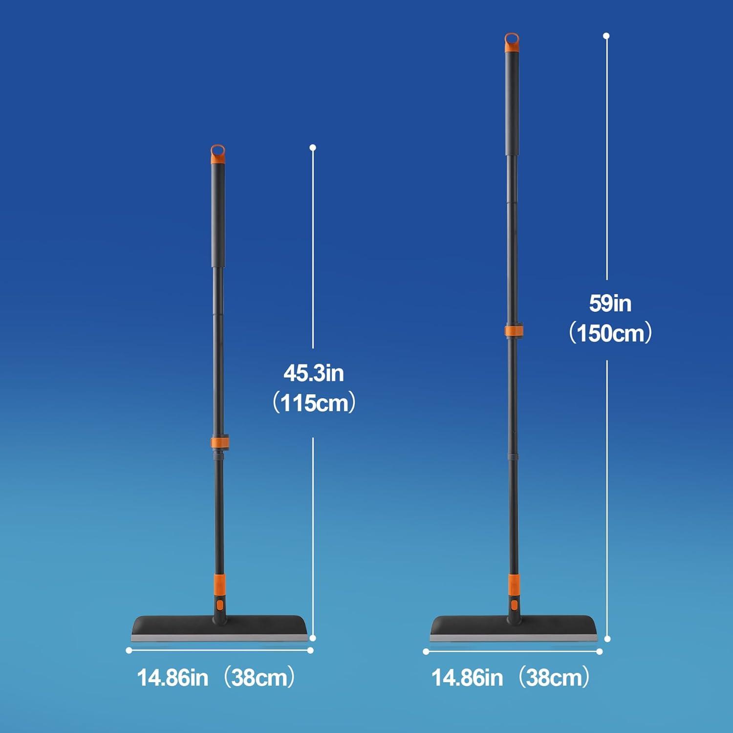 Teleskopischer Bodenschrubber 2-in-1 Upgrade-Bürste 115-150 cm - Fliesenfugen