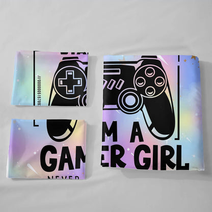 Gamer Bettwäsche-Set mit Spielekonsole Motiv 200x200cm