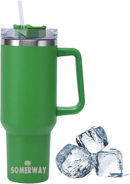 Doppelwandiger Edelstahl Isolierbecher 1182ml für Heiß & Kalt