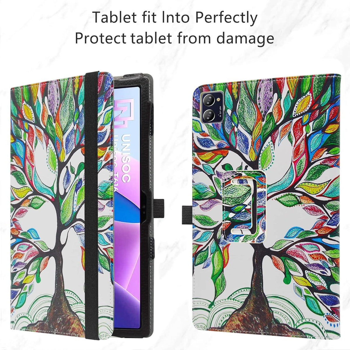 LiuShan Tablet Hülle für CHUWI HiPad XPro & Jumper EZpad M11 10,51 Zoll - Love Tree