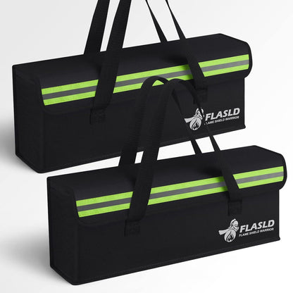 FLASLD Lipo Batterie Tasche Feuerfest Explosionssicher 2er Pack