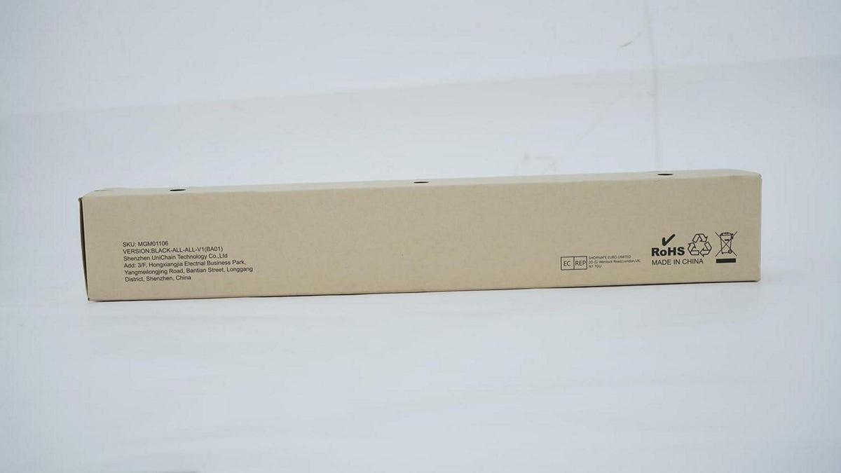 TECKNET XXL Mauspad Speed Gaming 900x400 mm Schwarz Wasserdicht rutschfeste Gummibasis