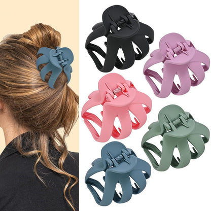 Octopus Haarklammer Set für dickes lockiges Haar - 5er Style