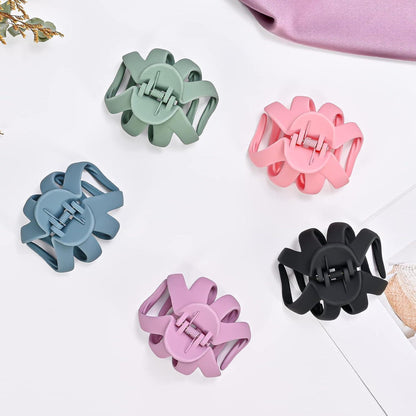 Octopus Haarklammer Set für dickes lockiges Haar - 5er Style