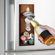 Flaschenöffner Wand Holz Magnet Bier Geschenk Männer Freund